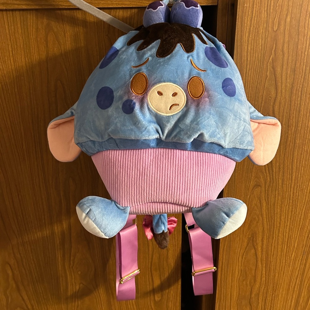 Disney Munchlings Eeyore Blueberry Muffin Backpack Bag